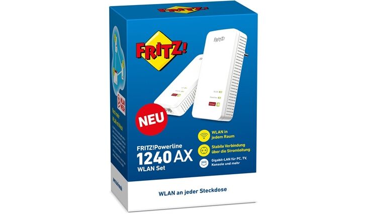 AVM FRITZ!Powerline 1240 AX WLAN Set