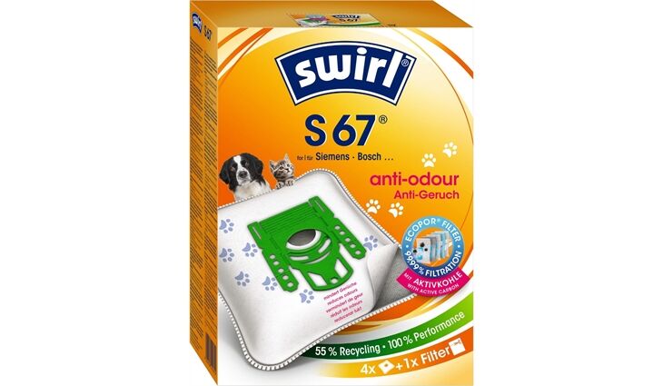Swirl S 67 NEUTRALIZAIR Staubsaugerbeutel