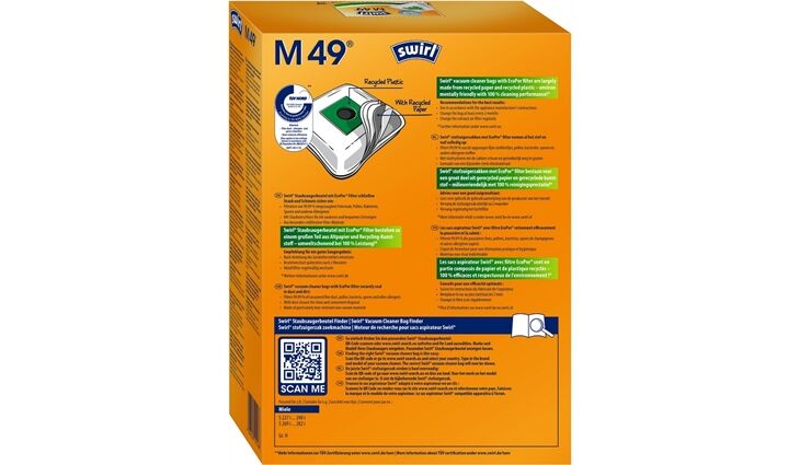Swirl M 49 MP Plus AirSpace Staubsaugerbeutel