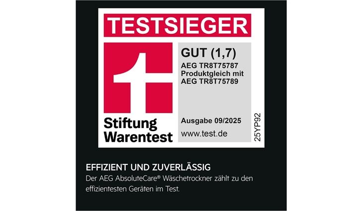 AEG Lavatherm TR8T75787