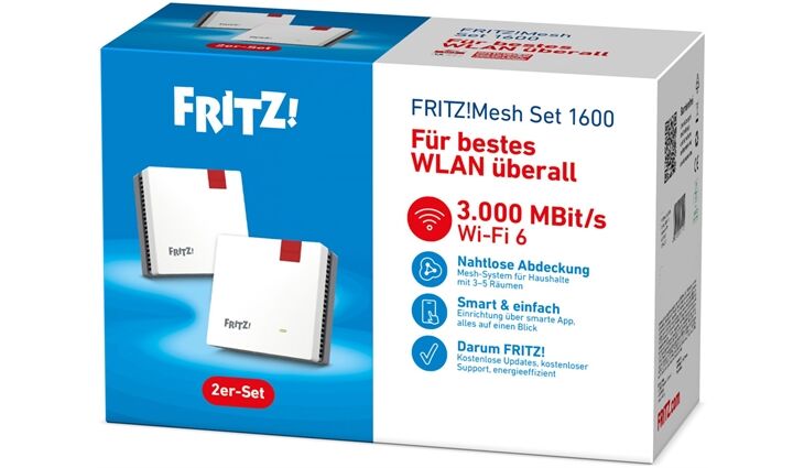 AVM FRITZ!Mesh Set 1600 (2er Pack)