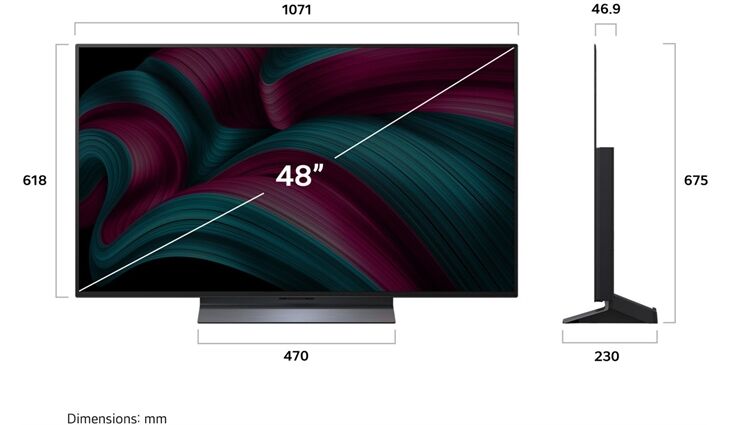 LG OLED48C58LA