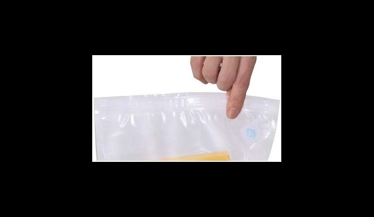 Caso Zip-Beutel 26x23cm Transparent 20ér