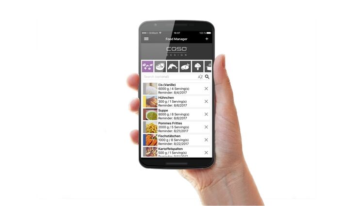 Caso Zip-Beutel 26x23cm Transparent 20ér