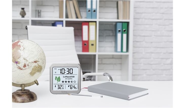 Technoline WL 1020 Luftgüte MonitorAluminium-Silber